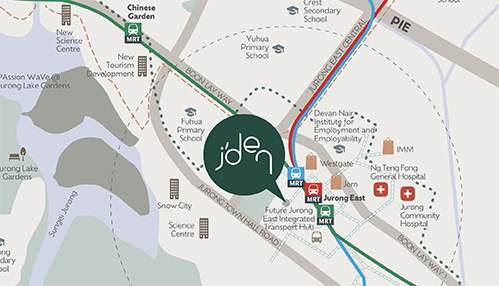 Jden Location Map Thumbnail